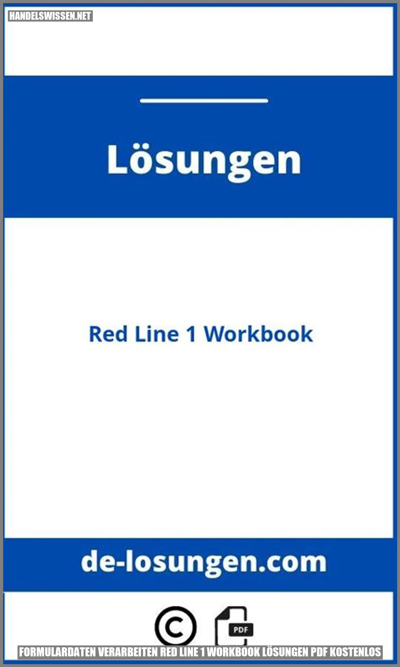 Formular Daten bearbeiten: Lösungen zum Red Line 1 Workbook PDF kostenlos