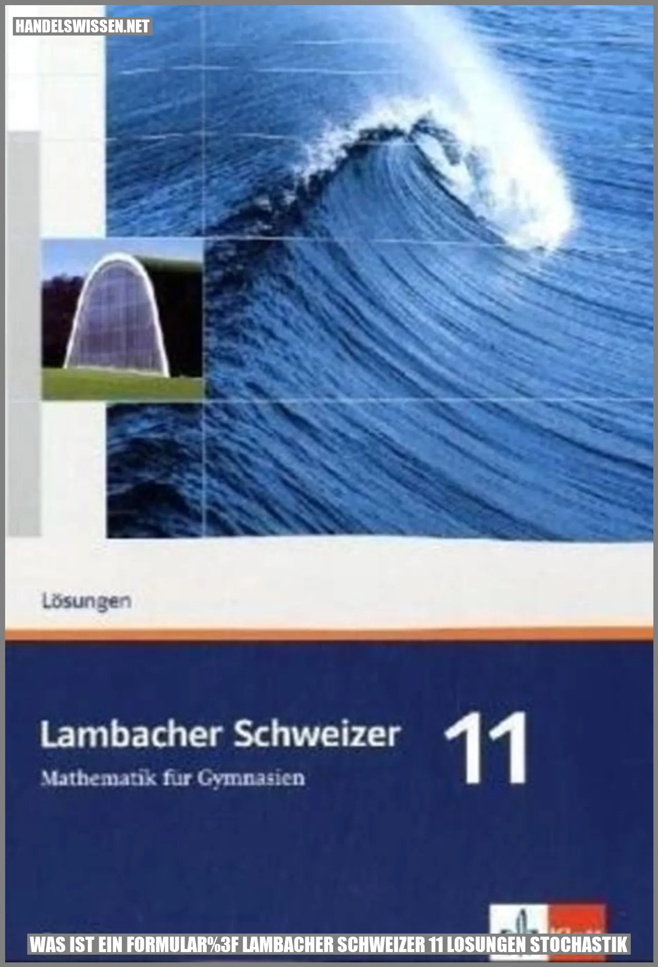 Bild: Was ist ein Formular? lambacher schweizer 11 losungen stochastik